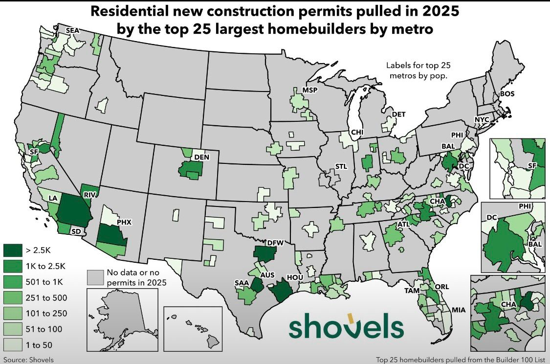 Residential new construction permits