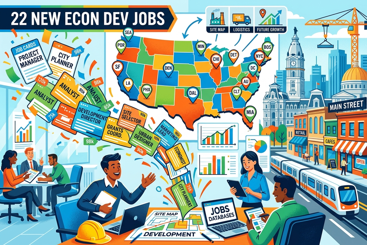 22 New Economic Development Jobs This Week