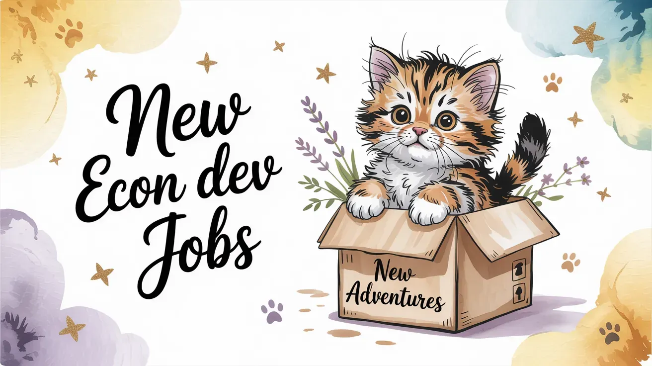 26 New Economic Development Jobs This Week