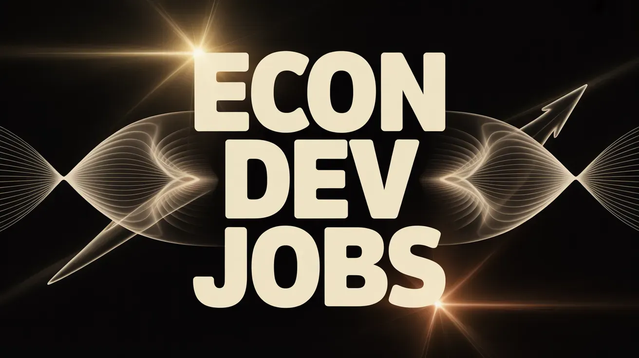 26 New Economic Development Jobs This Week
