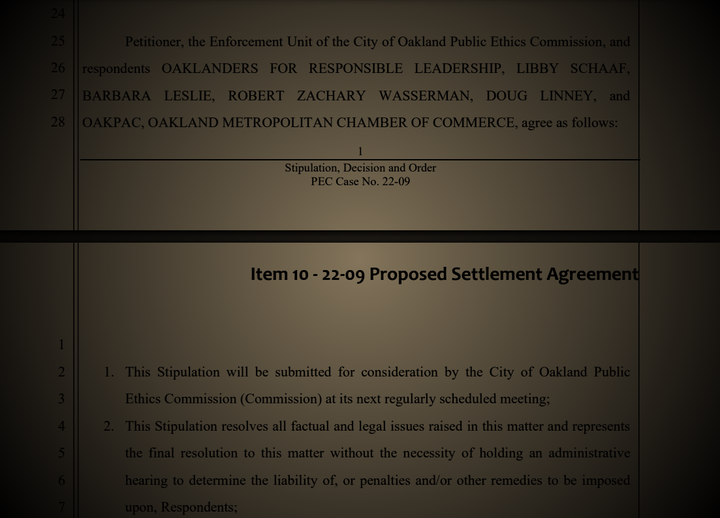 PEC Sends Schaaf Settlements Back for Sharper Penalty Stipulation; Campaign Finance Increase Meets Tepid Response;  OPC Recommends No Changes to OPD Pursuit Policy; Security Guard Cuts, Potential Armed Guards New Focus After Tie-Vote Melodrama Subsides