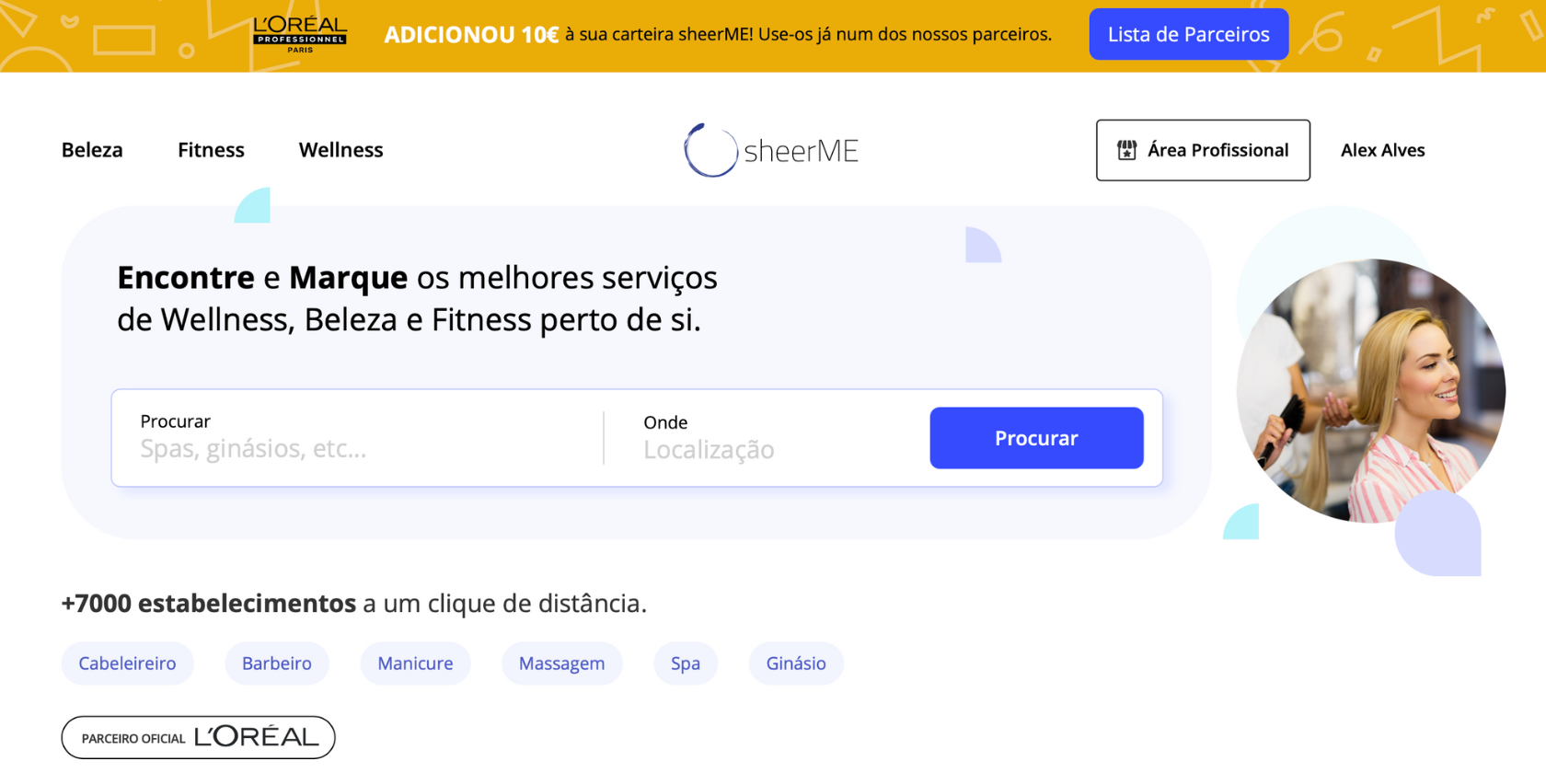 sheerME a plataforma criada absolutamente para todos nós