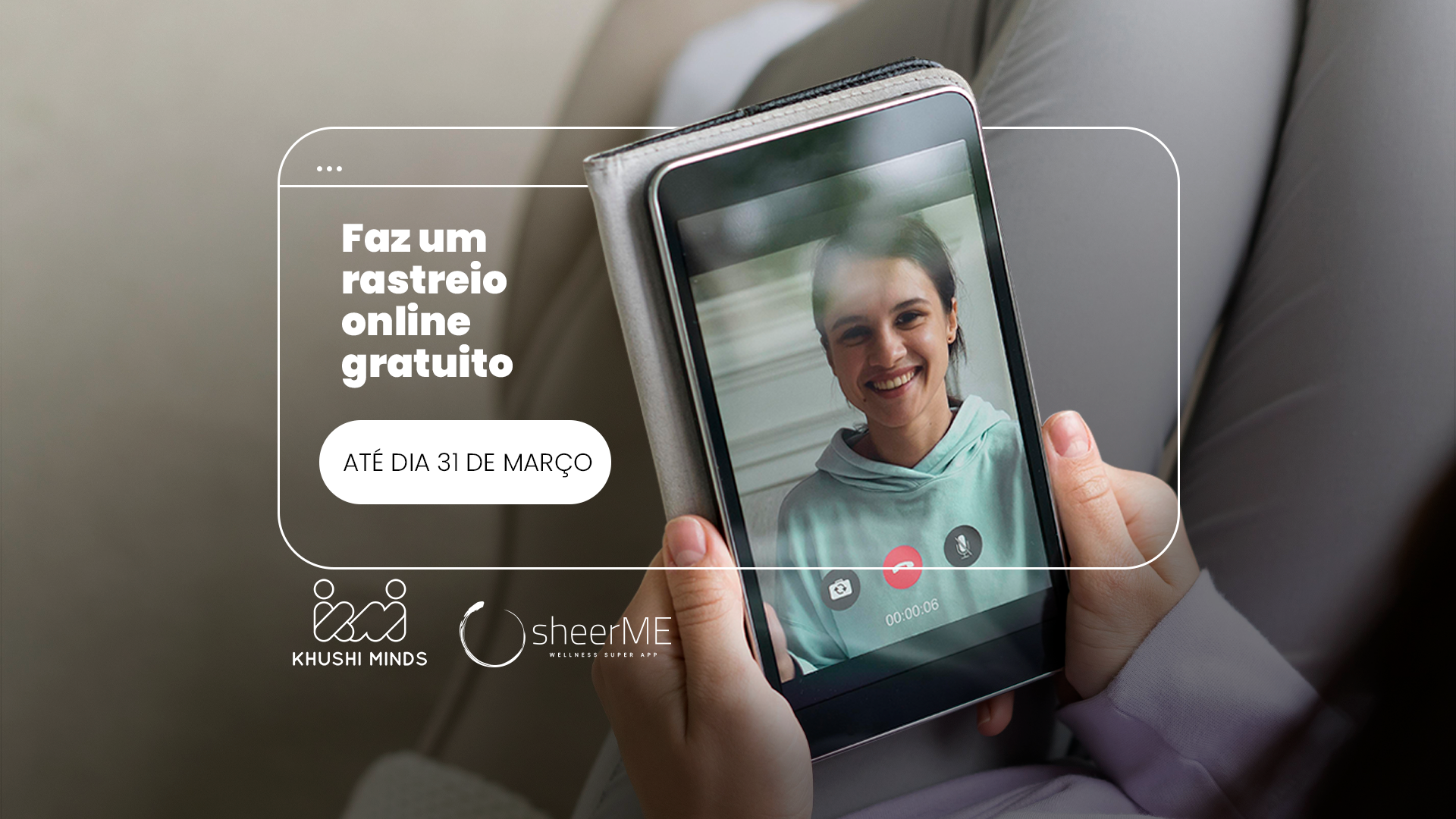 Faz um check-up online Gratuito até dia 31 de Março 🌟