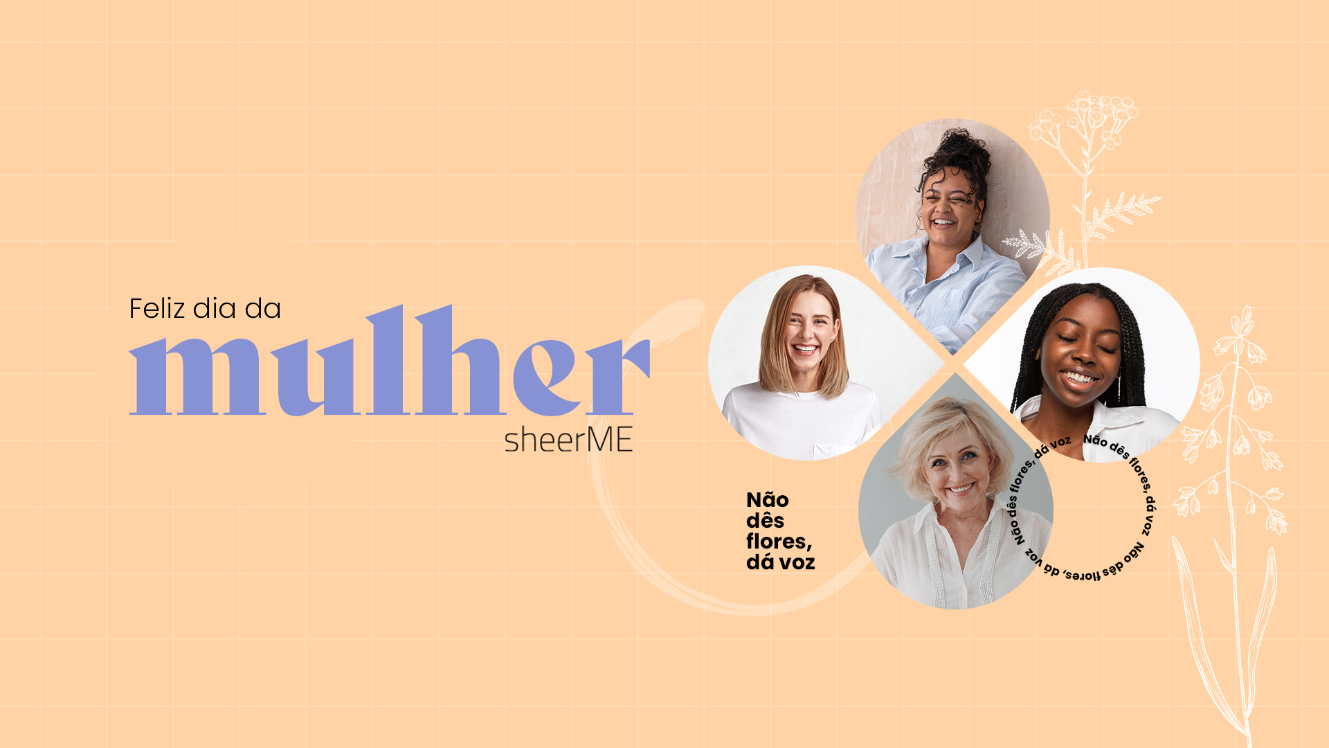 Feliz Dia da Mulher💙Aproveita 5€ de desconto em qualquer serviço da sheerME
