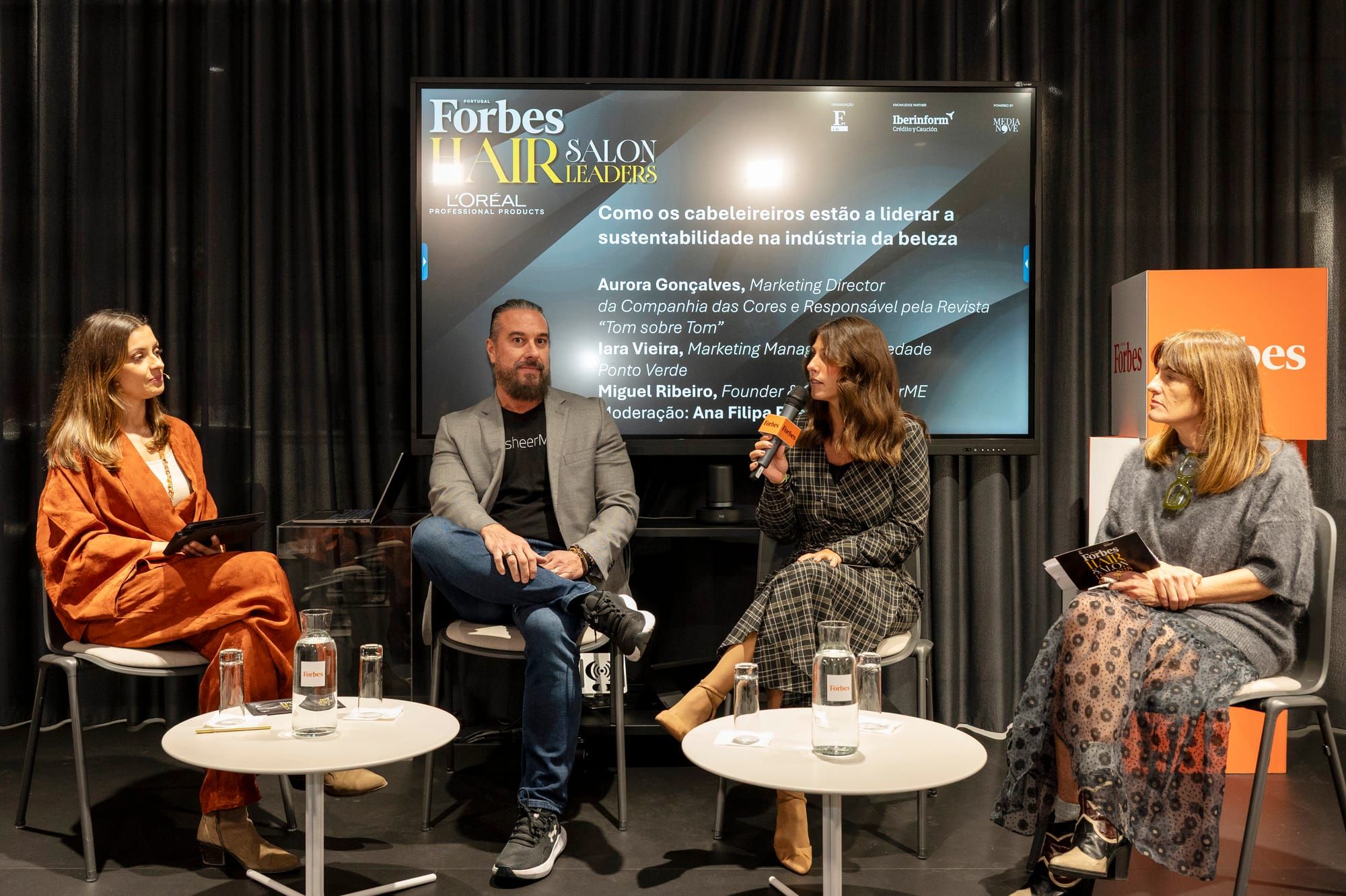 sheerME e o CEO Miguel Alves Ribeiro no júri dos prémios Forbes Hair Salon Leaders