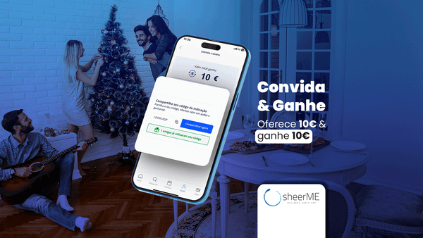 Neste Natal oferece 10€ aos teus amigos e ganha 10€