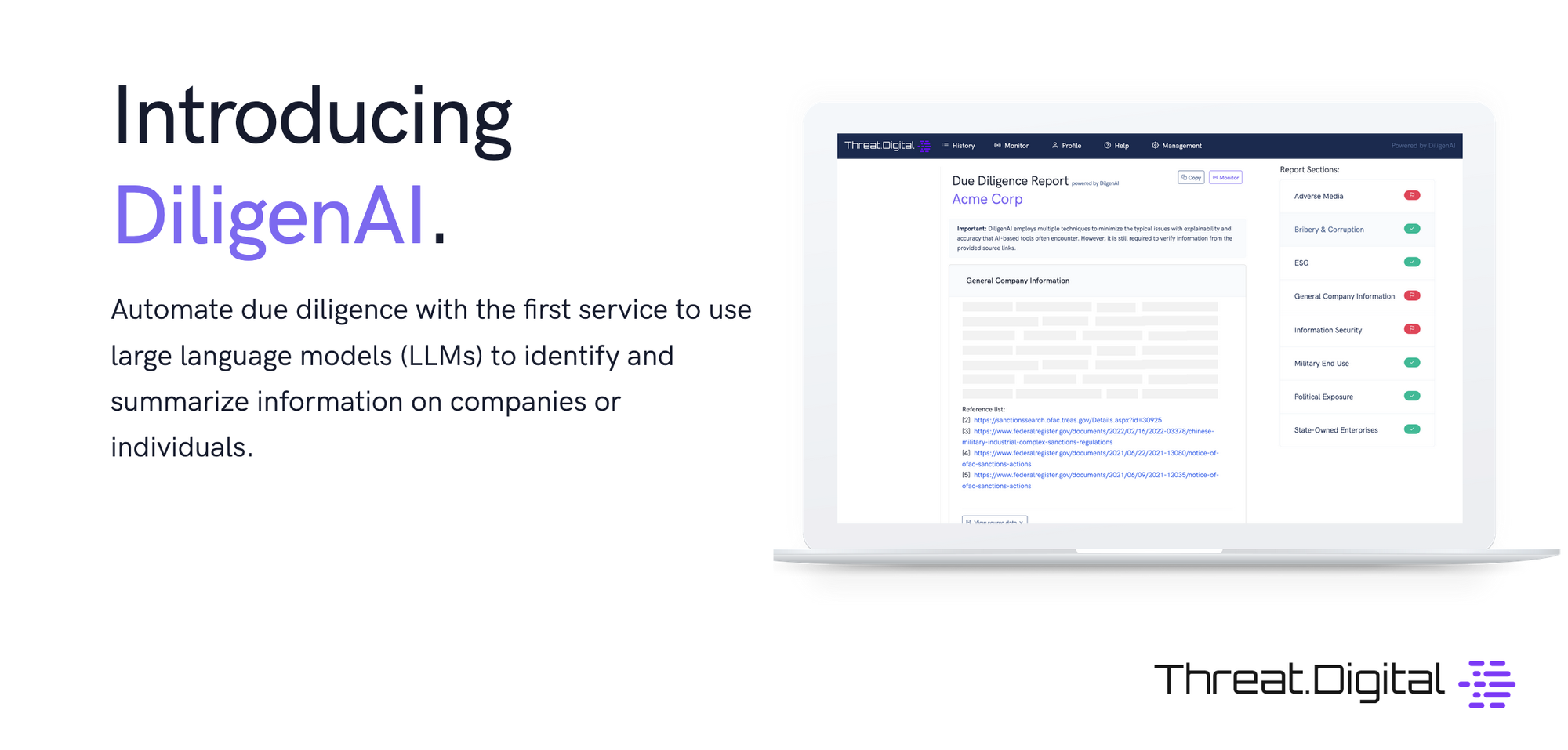 DiligenAI Announcement