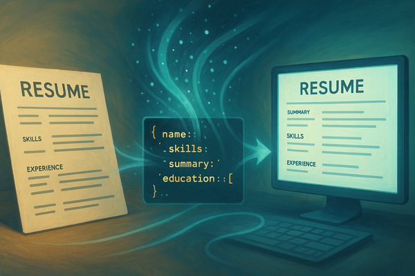 A Resume is Just a Data Problem