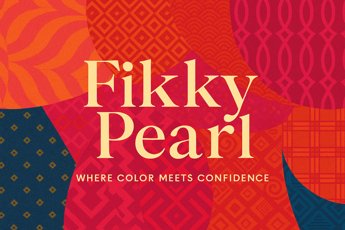 Baroque Blush & Bold Patch: A Symphony of Color and Couture