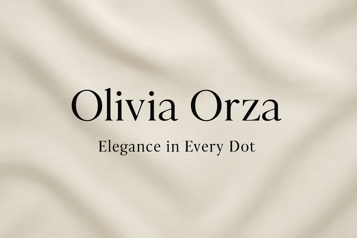 A Classic Twist: Tiered Ruffles & Timeless Dots