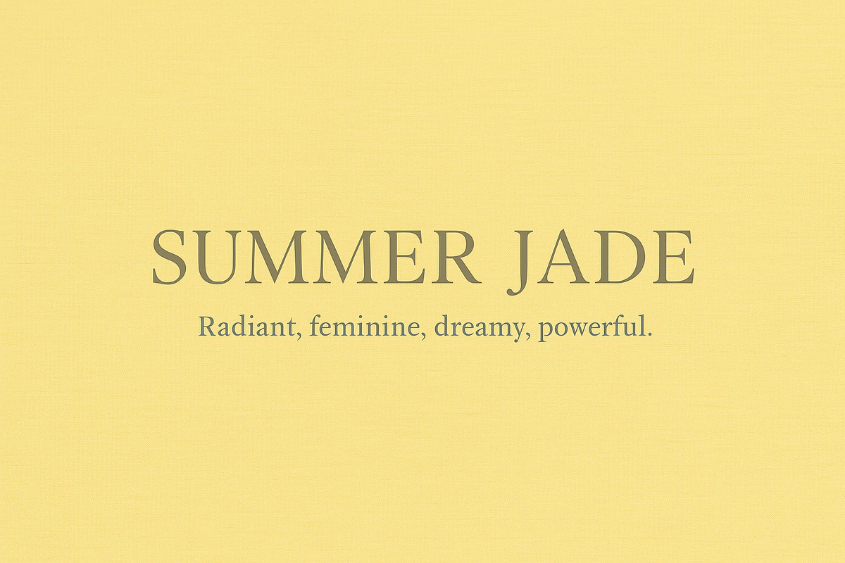 Lemon Light & Liquid Grace: Soft Steps in a Bold Summer