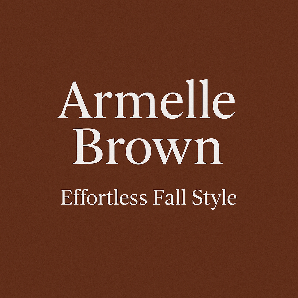 Chocolate Meets Ivory: A Fall Palette of Refined Ease