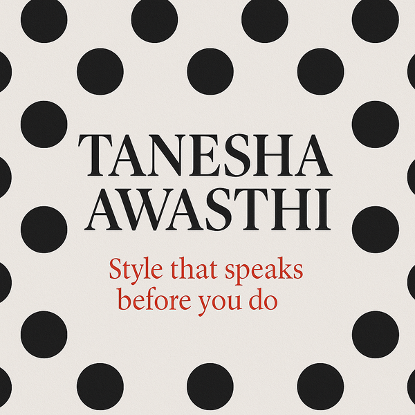 The Modern Muse:Polka Dots & Scarlet Whirls