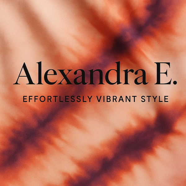 Tied to Elegance:Flow, Form, and a Touch of Tie-Dye