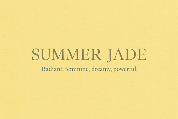 Lemon Light & Liquid Grace: Soft Steps in a Bold Summer