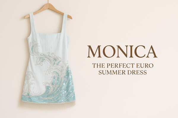 Waves of Elegance: A Euro Summer Fantasy in Aqua Embellishment