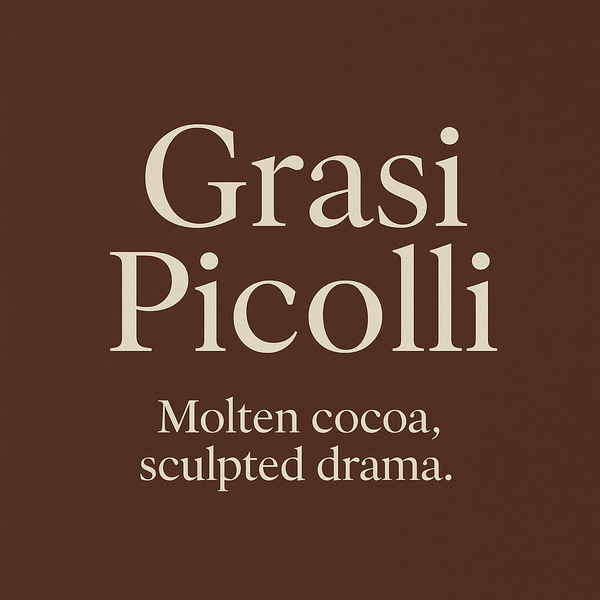 Twilight Grandeur: Molten Cocoa, Sculpted Drama