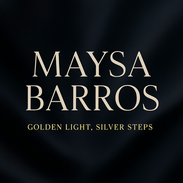 Golden Light, Silver Steps: Maysa Barros in Midnight Black