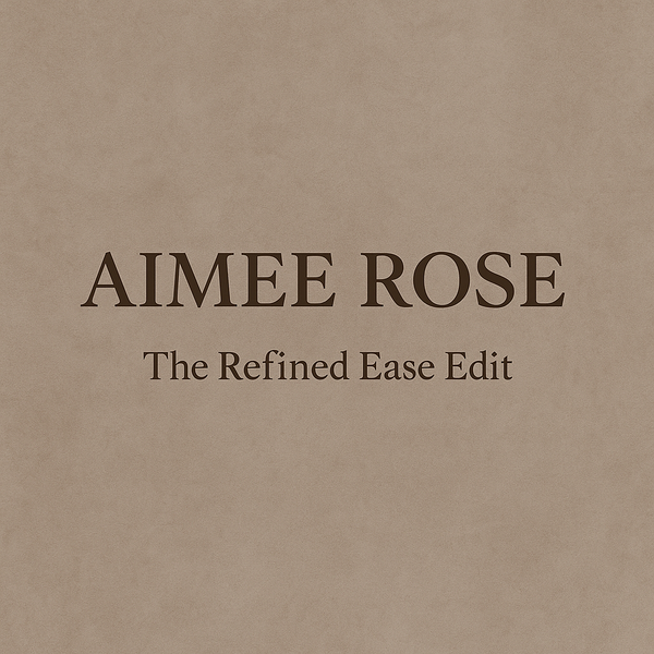 Urban Calm: Aimee Rose in Refined Balance
