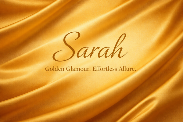 Golden Flow: Radiant Drape