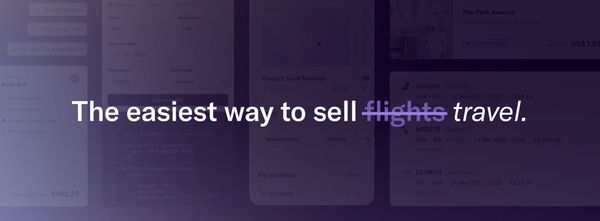 The easiest way to sell travel