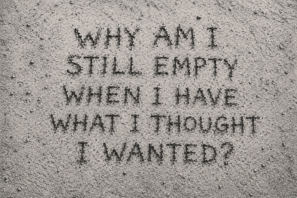 Why Am I Still Empty When I Have What I Thought I Wanted?