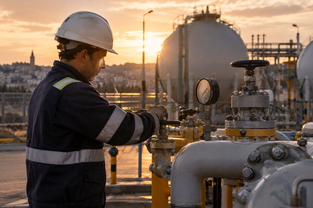 Cena editorial em Espanha sobre gás glp canalizado sobe a 90,6022 c€/kg na espanha