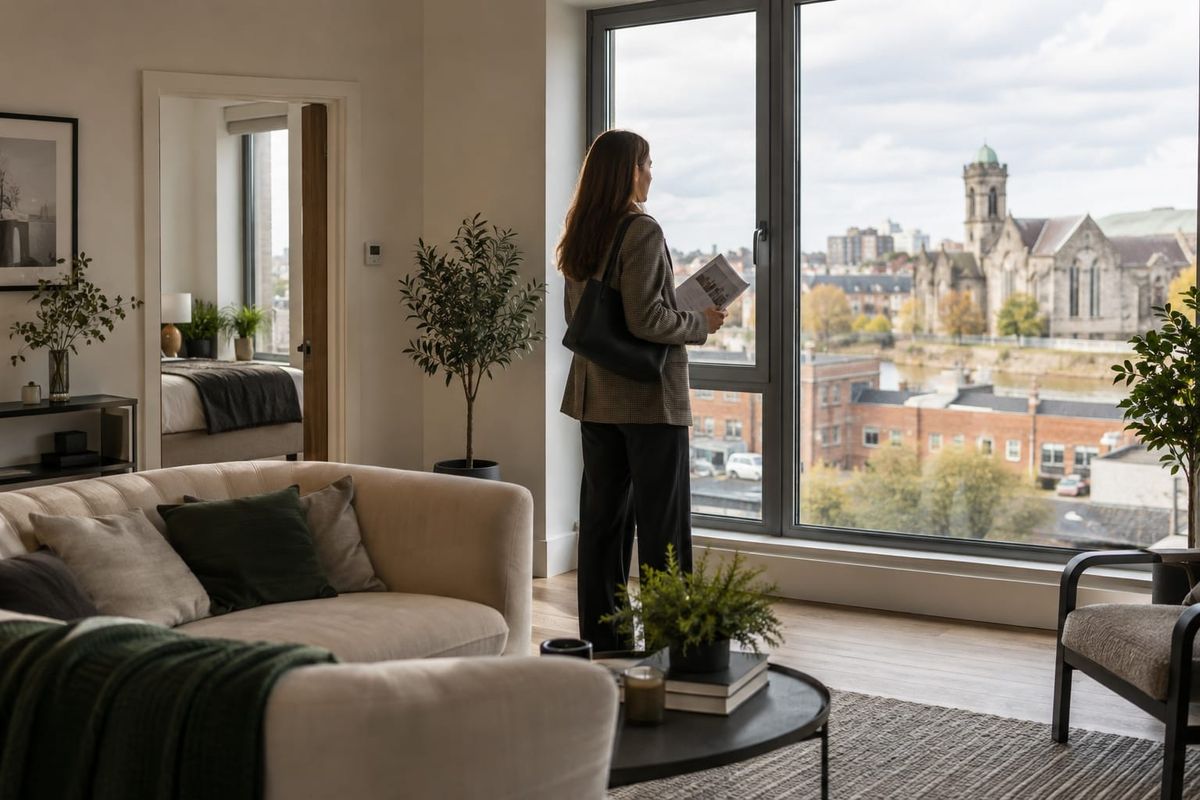 Cena editorial em Irlanda sobre preços das casas sobem 5,5% em um ano