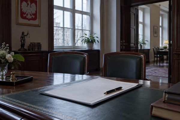 Cena editorial em Polônia sobre sejm não derruba o veto presidencial