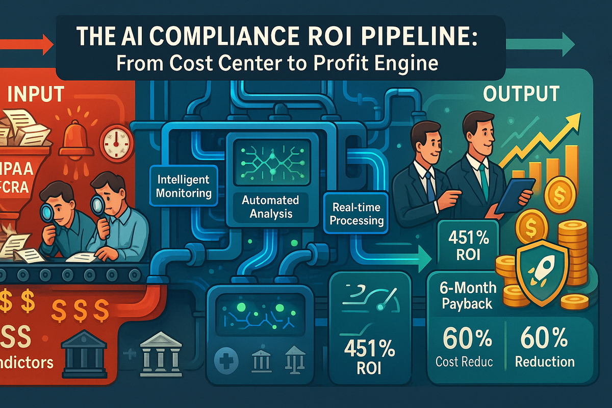 Reality Check Wednesday: The Compliance ROI Multiplier - Why Your AI Investment Pays for Itself in 6 Months