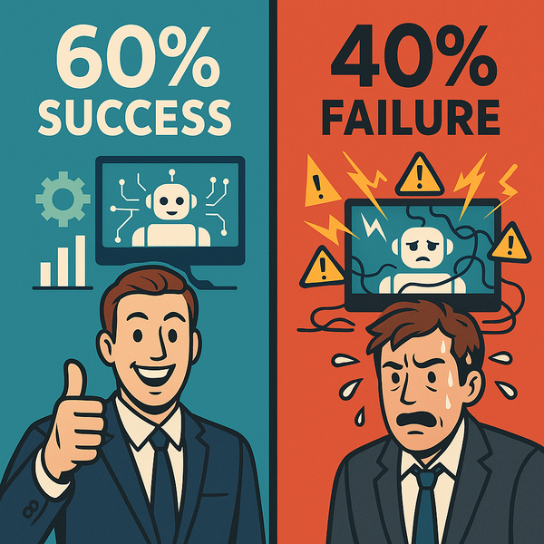 The Gen AI Reality Check: Why 40% of Agentic AI Projects Will Fail (And How to Be in the 60%)