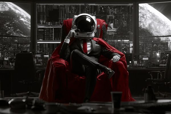 Cybersecurity professional reviewing an AI governance risk register alongside ISO 42001, NIST AI RMF, and EU AI Act reference documents.