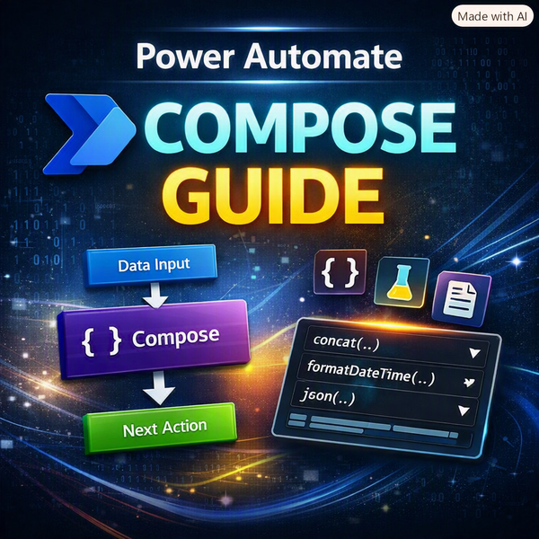 Power Automate Compose: The Most Useful Functions, Expressions, and Enterprise Best Practices
