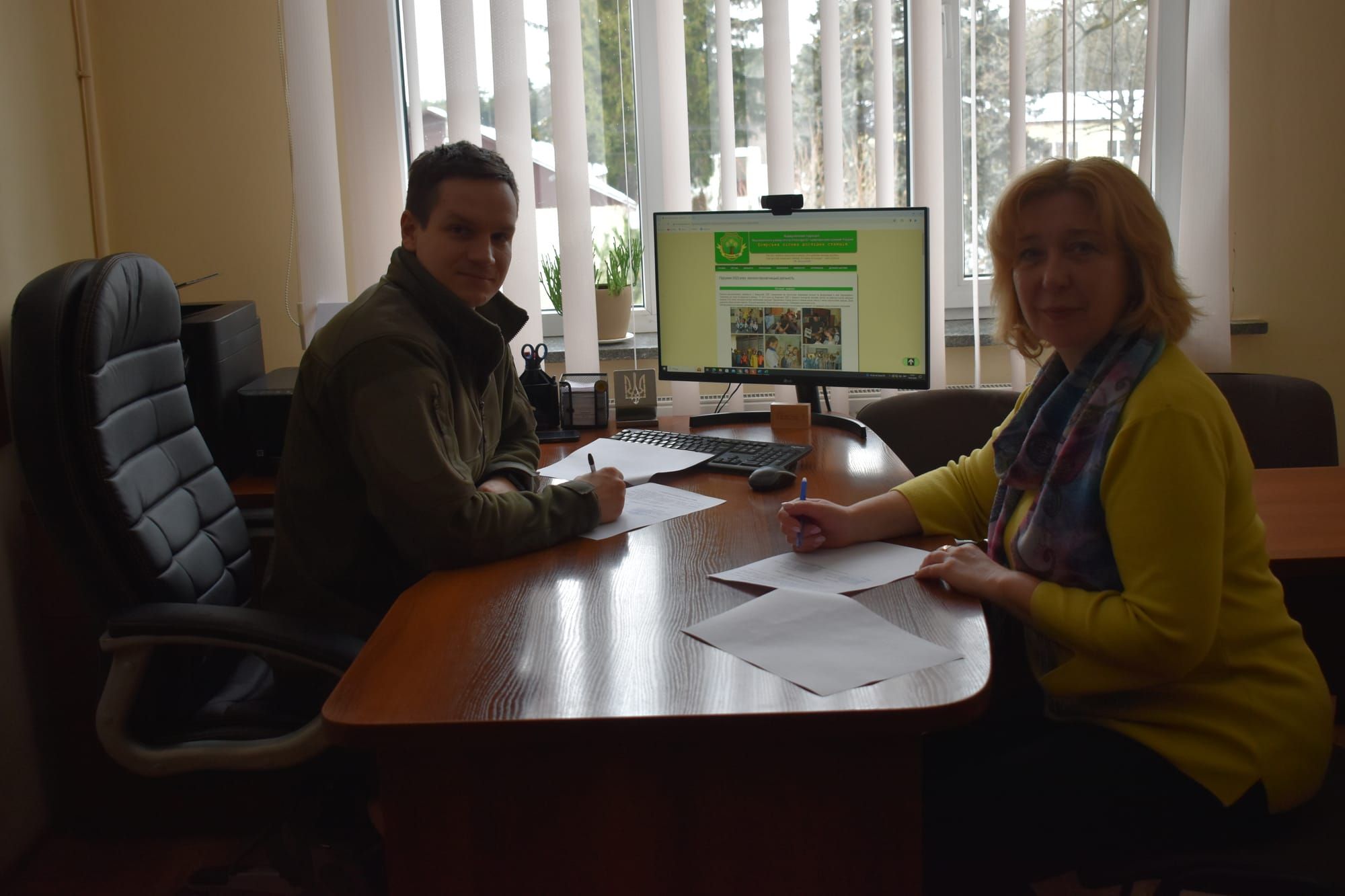 Підписано договір про співпрацю з ЦЕНТ "Юннати" Боярської міської ради