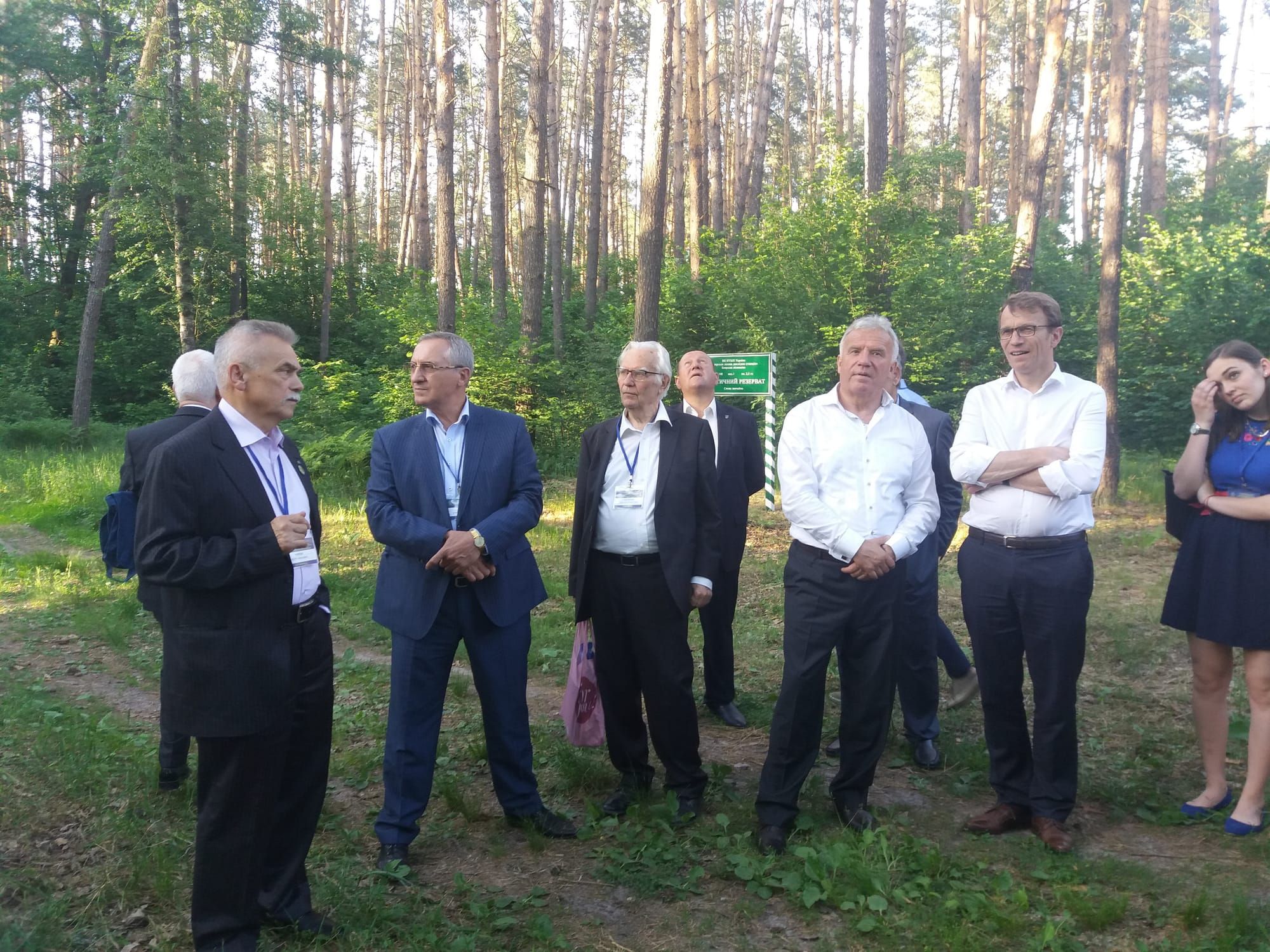 Боярську лісову дослідну станцію відвідали почесні гості і учасники Міжнародної науково-практичної конференції «Цілі сталого розвитку третього тисячоліття: виклики для університетів наук про життя»