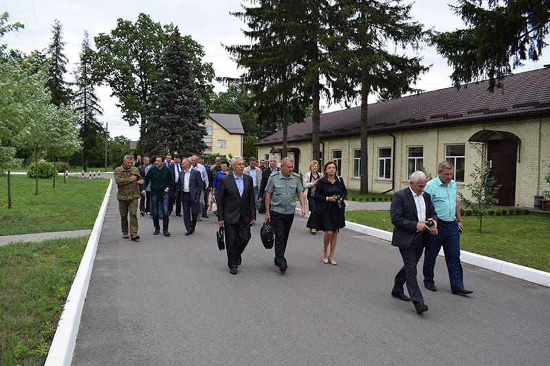 Учасники наради присвяченої стратегічним та поточним завданням діяльності Товариства лісівників України відвідали Боярську лісову дослідну станцію