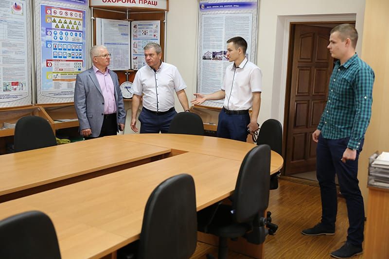 Головний редактор науково-виробничого журналу «Охорона праці» Дмитро Матвійчук завітав до Боярської лісової дослідної станції