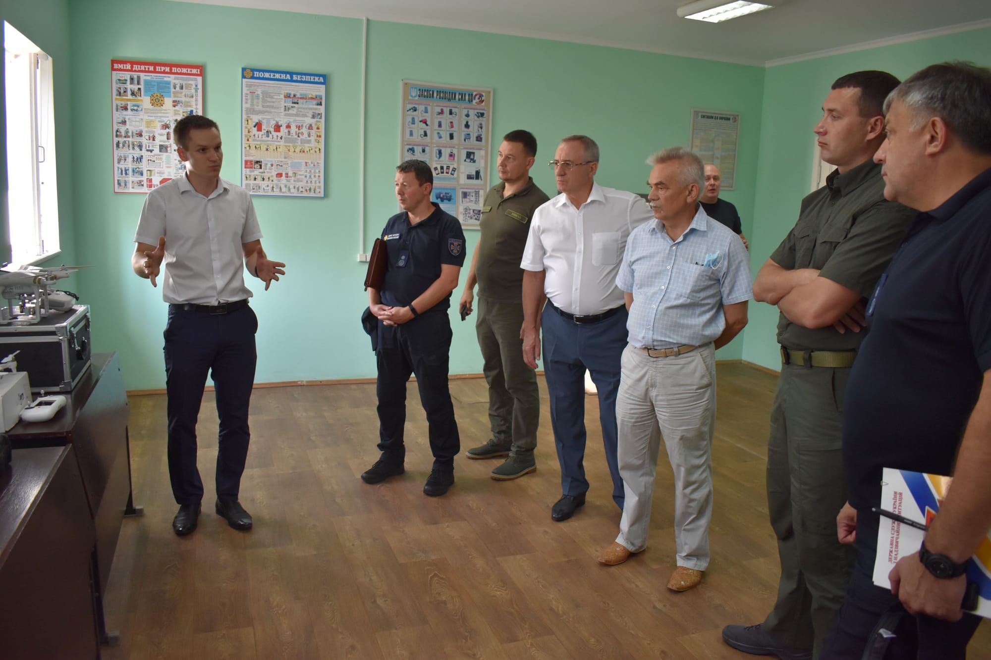 Заступник голови Держлісагентства Юрій Болоховець та заступник голови ДСНС Микола Ільченко обговорили актуальні питання щодо забезпечення пожежної безпеки в лісах України