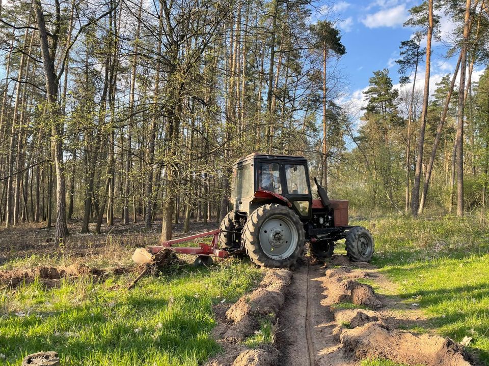 Виявлено та ліквідовано перші спалахи пожеж на території лісового фонду Боярської ЛДС!