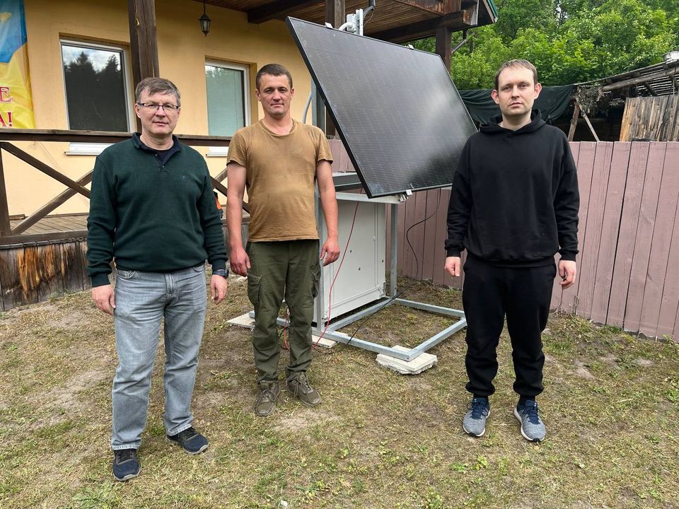 У лісі Боярської ЛДС встановлено станцію вимірювання концентрації CO₂ та водяної пари – обладнання проєкту LandShift