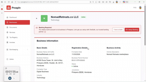ProspIn Sets World Record for Fastest Business Incorporation at Italia Nomad Fest