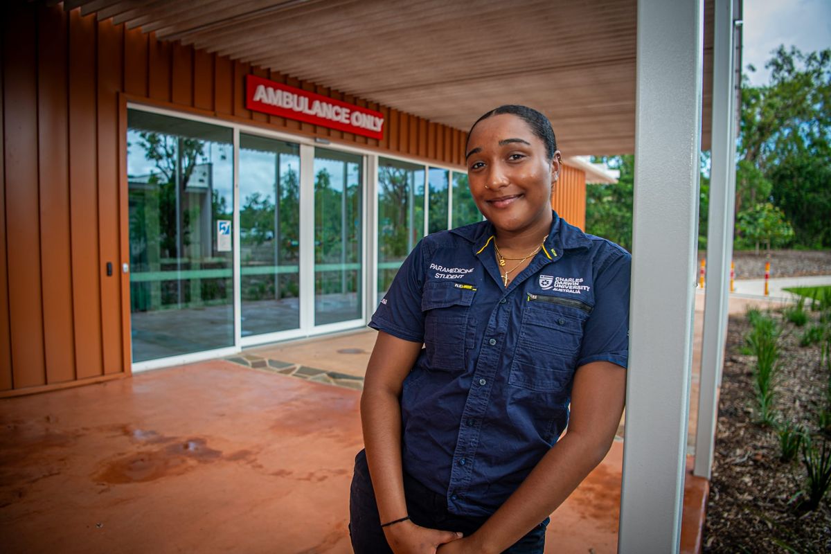 Paramedic student’s unusual path to uni proves ATAR isn’t everything