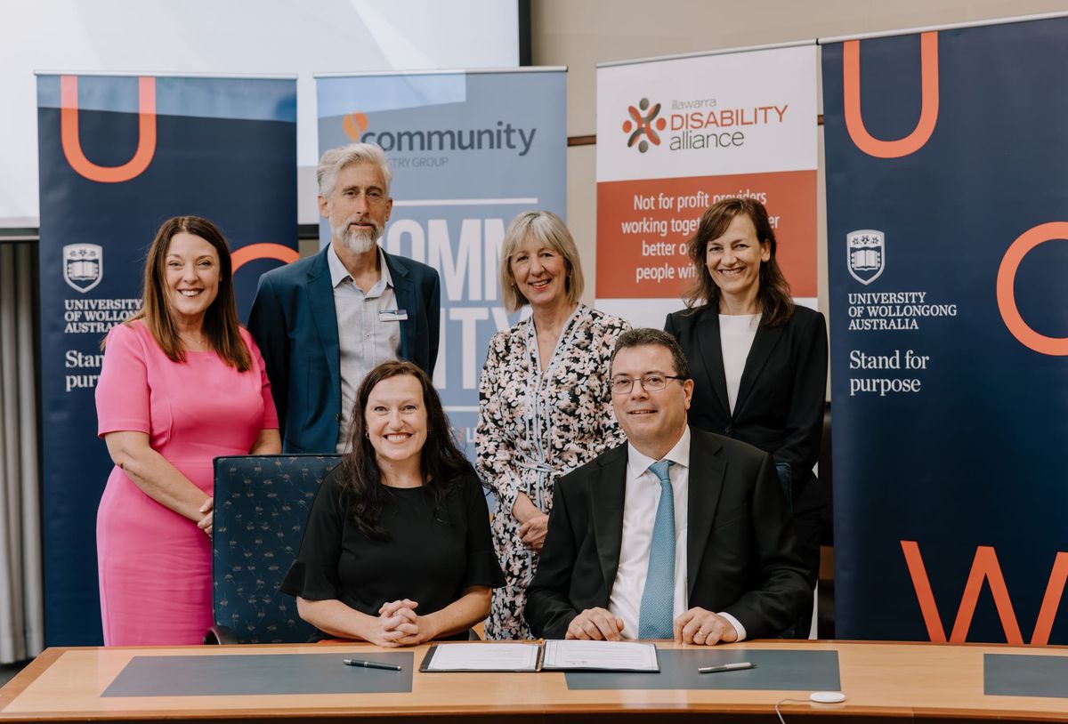 UOW partners with Illawarra Disability Alliance to enhance local services