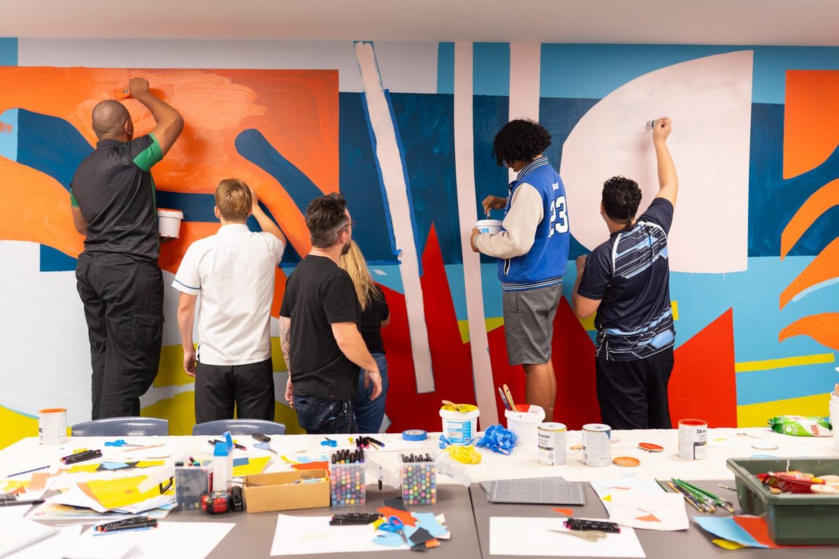 Healthy masculinity through creative expression
