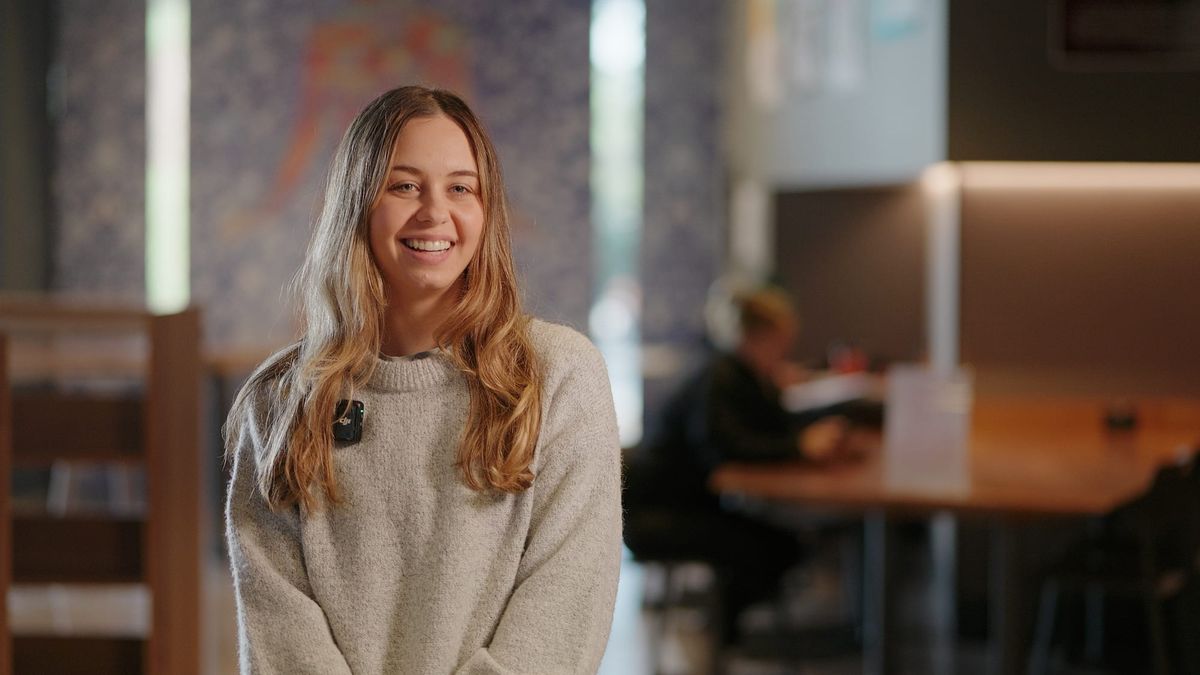 Indigenous student’s winning art celebrates connections formed at Curtin