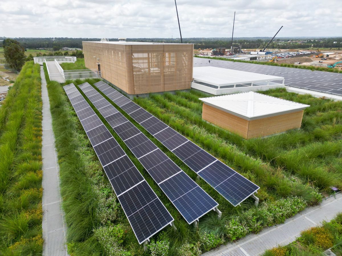 Bradfield City biosolar roof sets new standard for climate-resilient cities