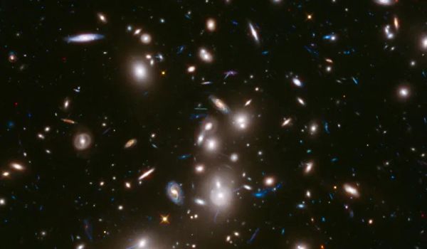 Once just a speck of light, now revealed as the biggest known galaxy in the early universe