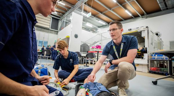 From saving lives to shaping them: Matt’s Paramedicine journey comes full circle