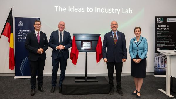 Joint IKTS and ECU "Ideas to Industry Lab" opened in Australia