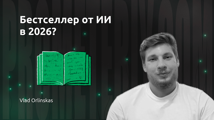 Бестселлер от ИИ в 2026?